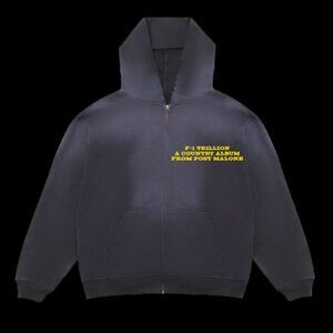 Post Malone F-1 Trillion Zip Up Tour Hoodie